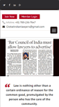 Mobile Screenshot of indialawyers.org